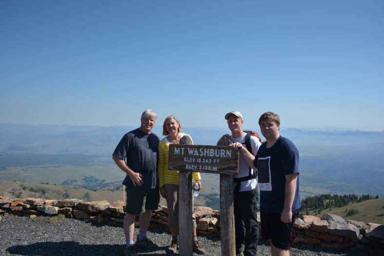 The Johnsen Family Makes Survives Mt. Washburn